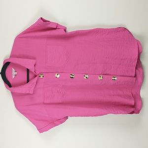 John Mark Pink Button Down Shirt